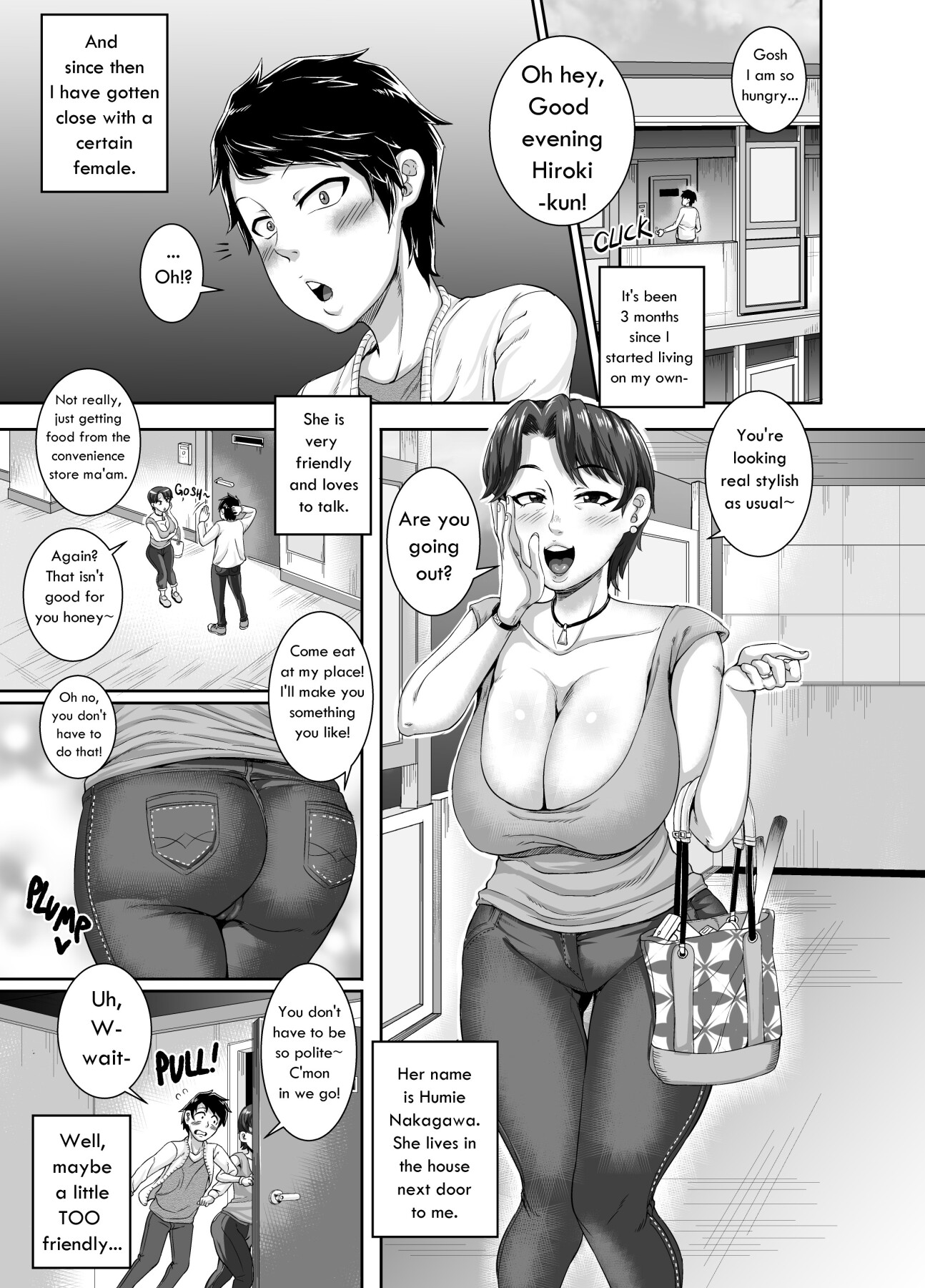 Hentai Manga Comic-Seduction from Next Door-Read-1